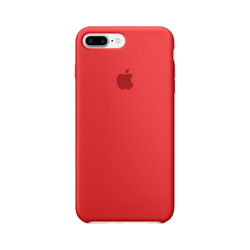 Apple Silicone Case iPhone 7 Plus Red