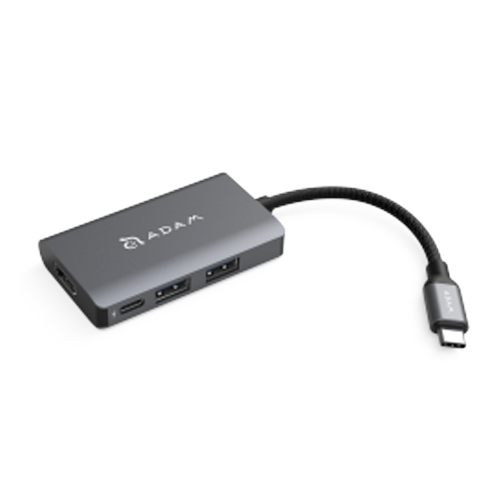 USB-C Hub Adam 4 puertos - Gray