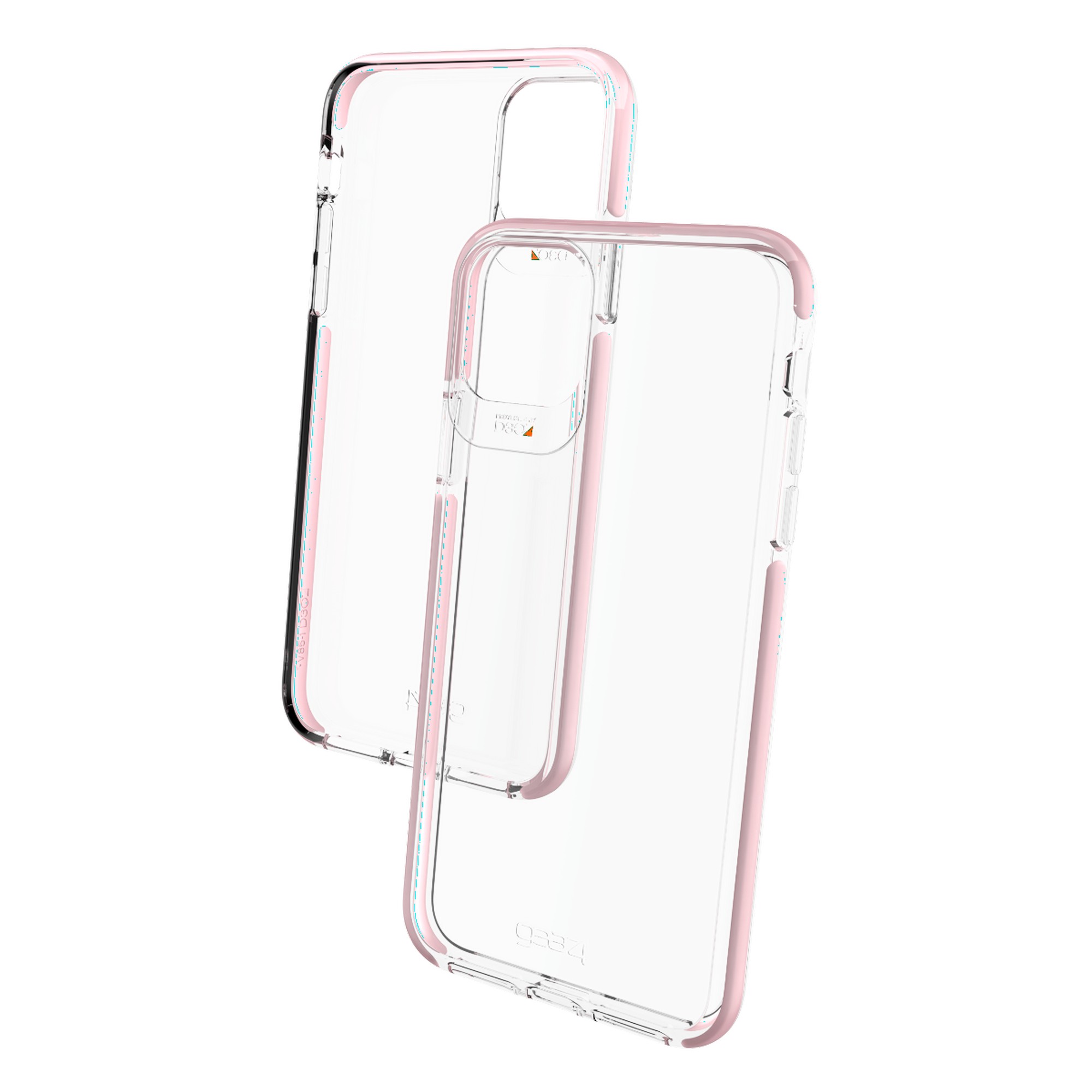 GEAR4 COVER PARA IPHONE 11 PRO TRANSPARENTE CON ROSA