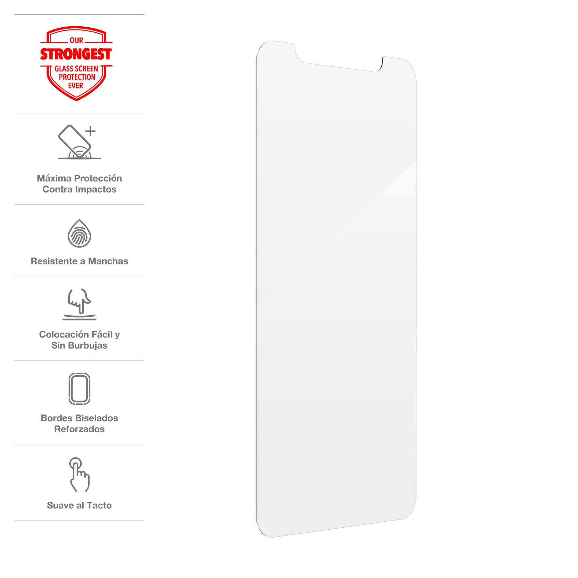 Vidrio Templado InvisibleShield Glass Elite para iPhone 11 Pro - Clear