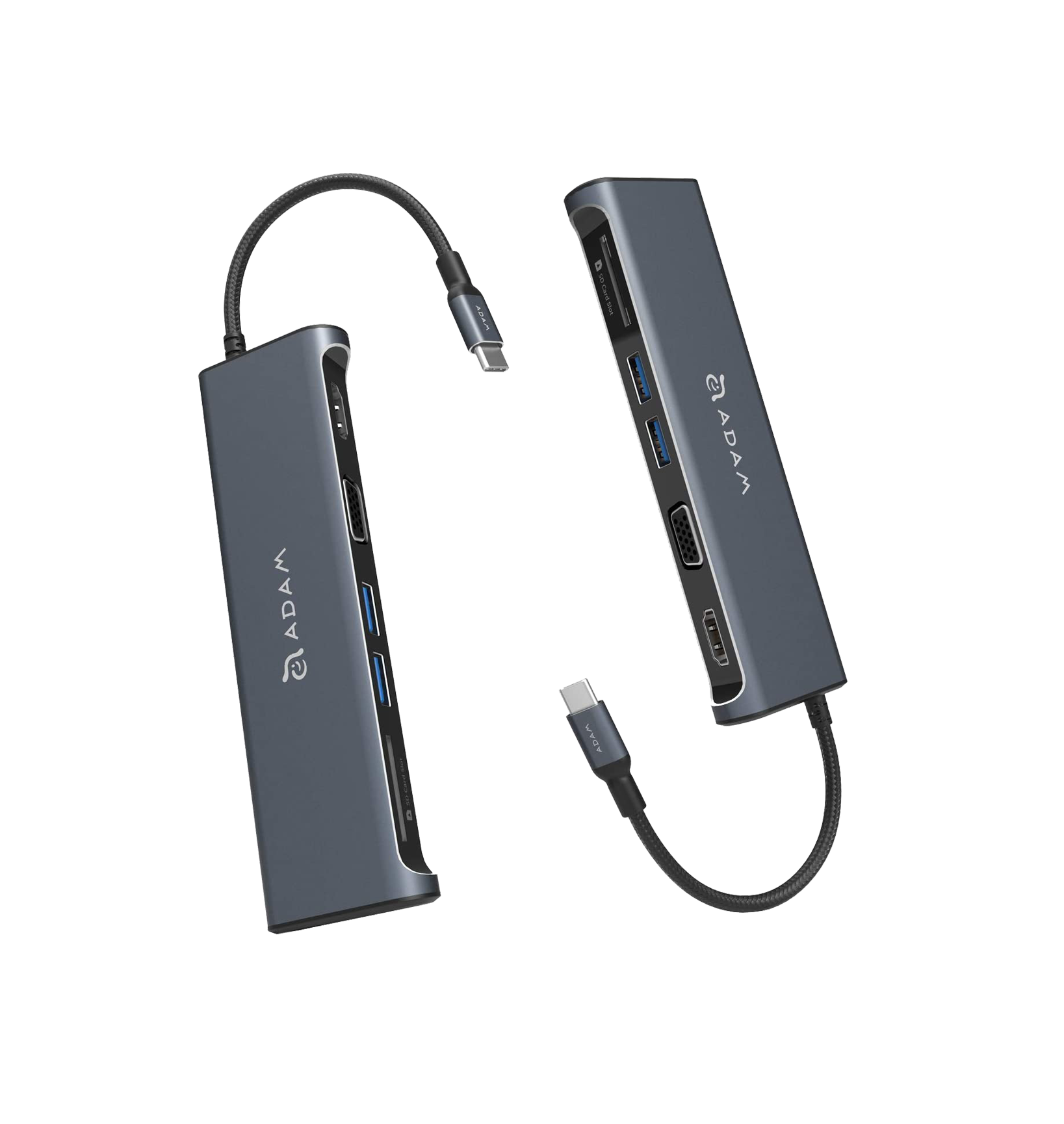 ADAM Adaptador USB-C 5 EN 1