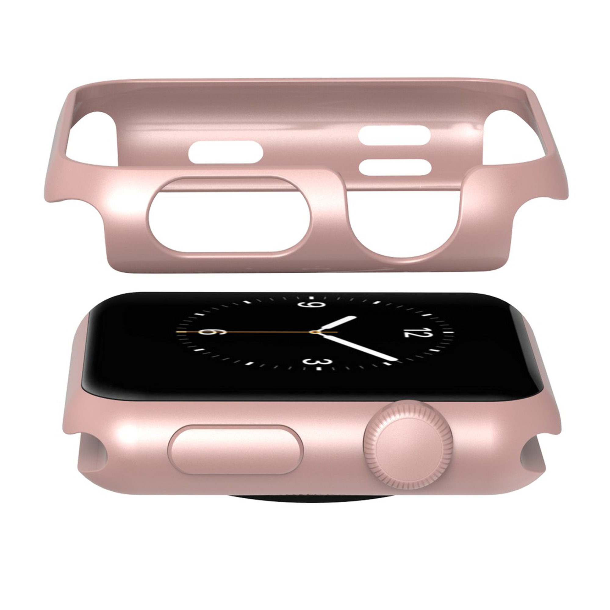 Protector de Pantalla InvisibleShield Bumper Luxe para Apple Watch Series 1, 2 y 3 (42mm) - Rose Gold