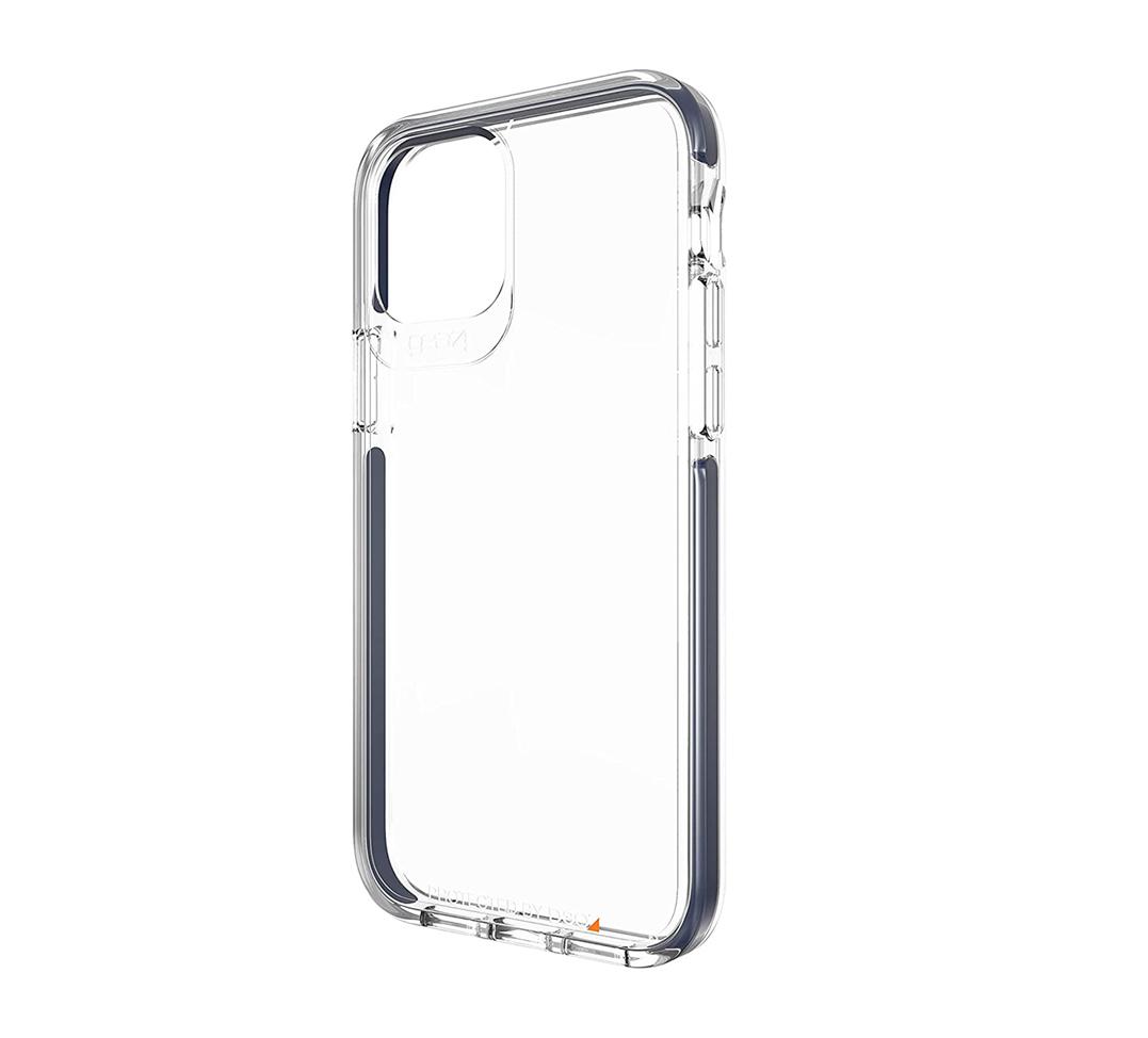 GEAR4 COVER PARA IPHONE 12 MINI TRANSPARENTE Y NEGRO