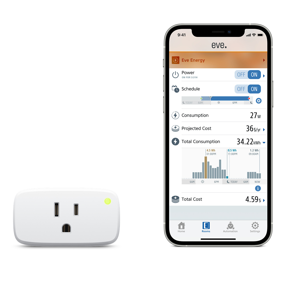 EVE ENERGY MEDIDOR DE POTENCIA Y ENCHUFE INTELIGENTE