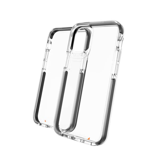 GEAR4 COVER PARA IPHONE 12 MINI TRANSPARENTE Y NEGRO