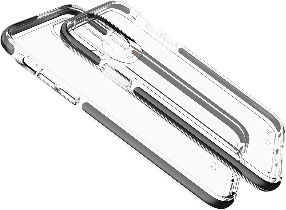 GEAR4 COVER PARA IPHONE 11 TRANSPARENTE Y NEGRO