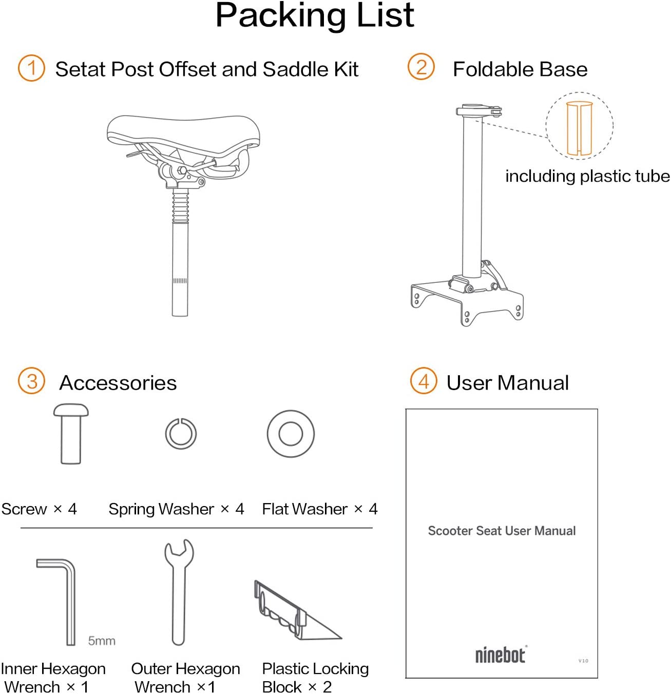 Silla Para Patinetas Simply Ev Segway