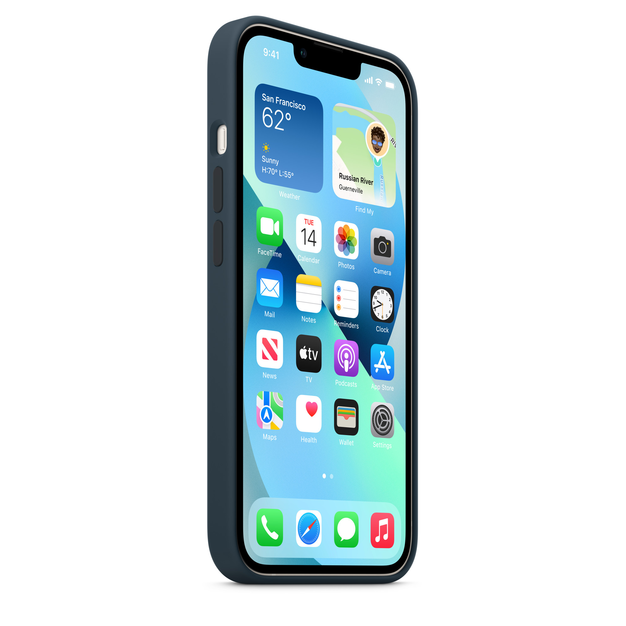 Apple Cover De Silicon Para iPHONE 13