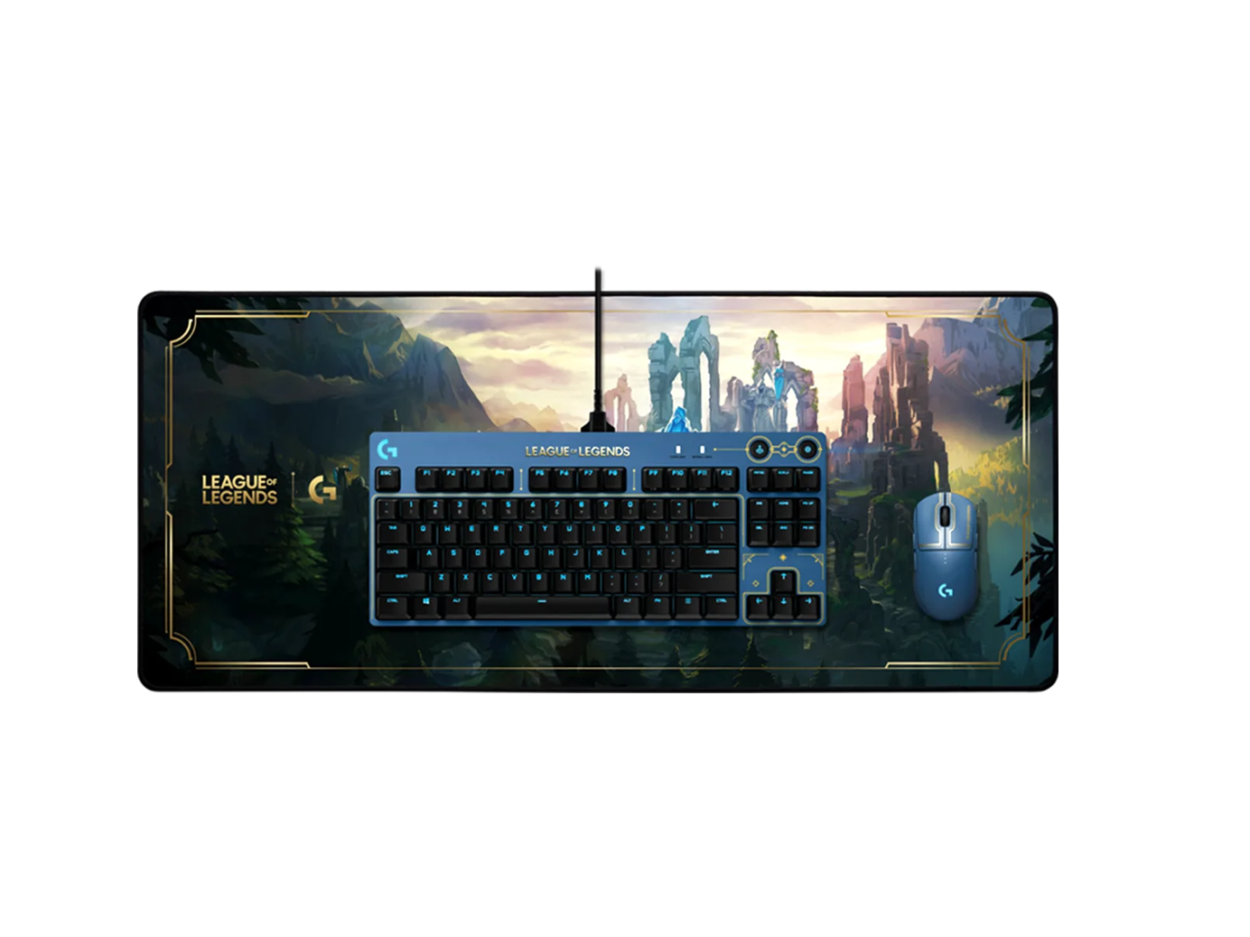 Mouse Pad Logitech Edición League Of Legend