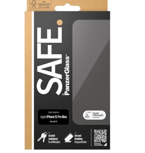 SAFE SCREEN PROTECTOR IPHONE 15 PRO MAX